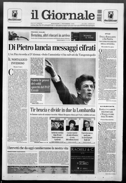 Il giornale : quotidiano del mattino